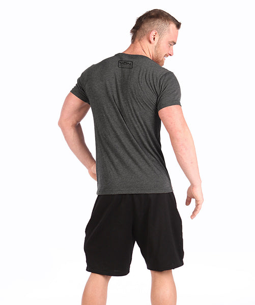 BEAST - Poly/Cotton Tee (Charcoal Gray) – Yok Apparel