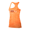 NEON - Lady's Burnout Racerback Tank Top (Orange)